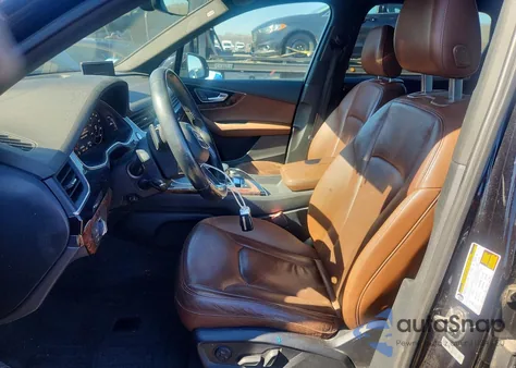 2017 Audi Q7 Premium Plus из США, поврежденный, VIN WA1LAAF7XHD018511